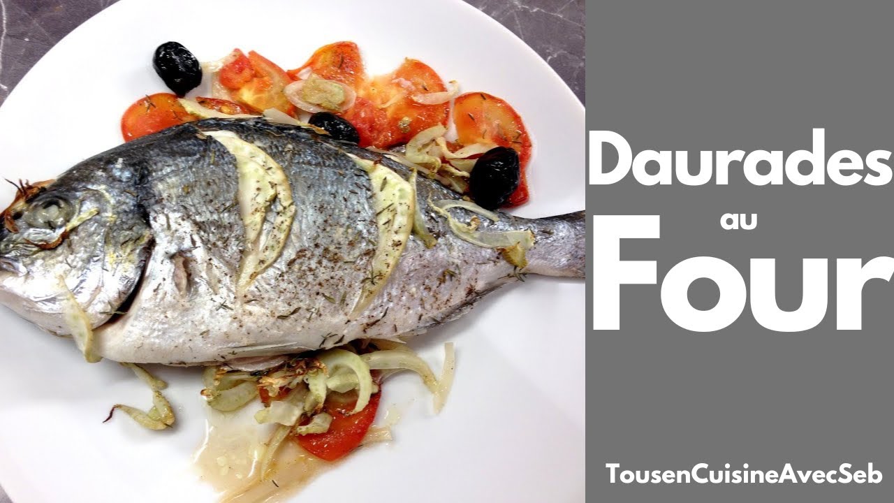 DAURADES au FOUR, RECETTE en DUO avec FLO (Tous en cuisine avec Seb)