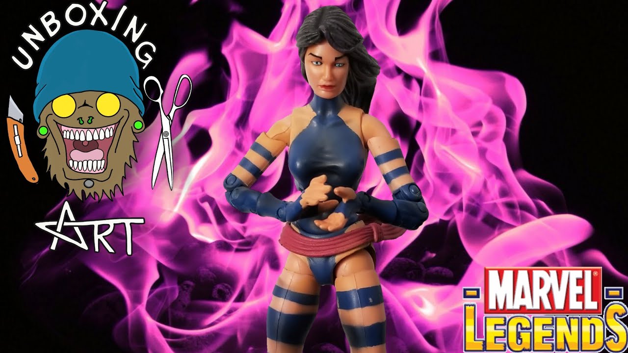 Toy Biz Marvel Legends Psylocke Unboxing and Review