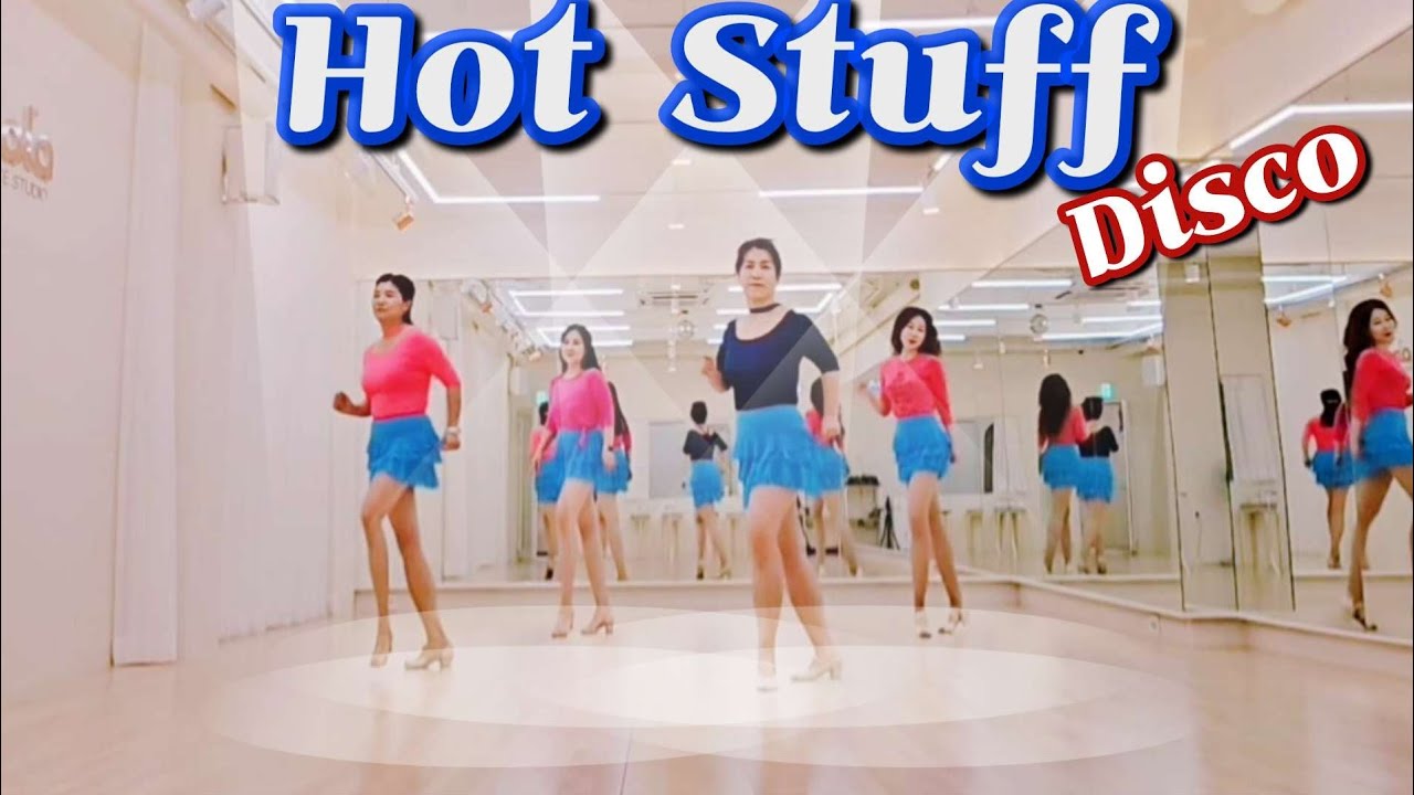 Hot Stuff I Disco I Beginner I#노원라라라인댄스 #라인댄스퀸코리아노원