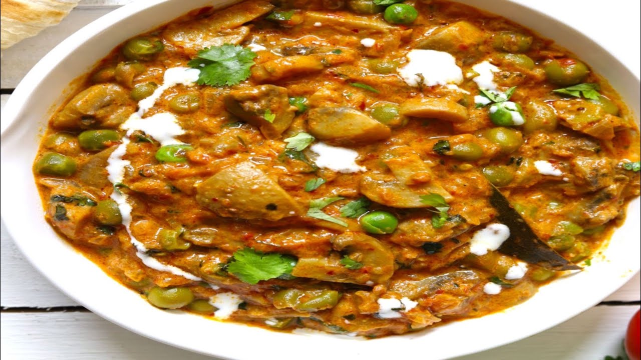 मशरूम की सब्जी इस नए तरीके से बनाएंगे तो नाॅनवेज खाना भूल जाएंगे |Mushroom ki sabji| Lachha paratha