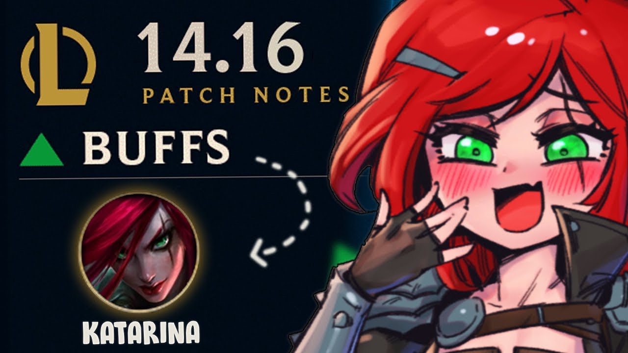 NEW KATARINA BUFFS ARE FINALLY HERE ❤️
