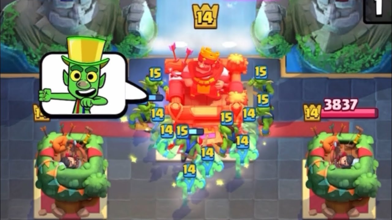 【クラロワ】10秒デッキでトロ上げ💀
