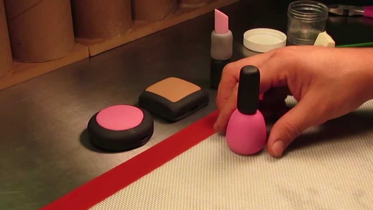 How To Make A Gumpaste Nail Polish