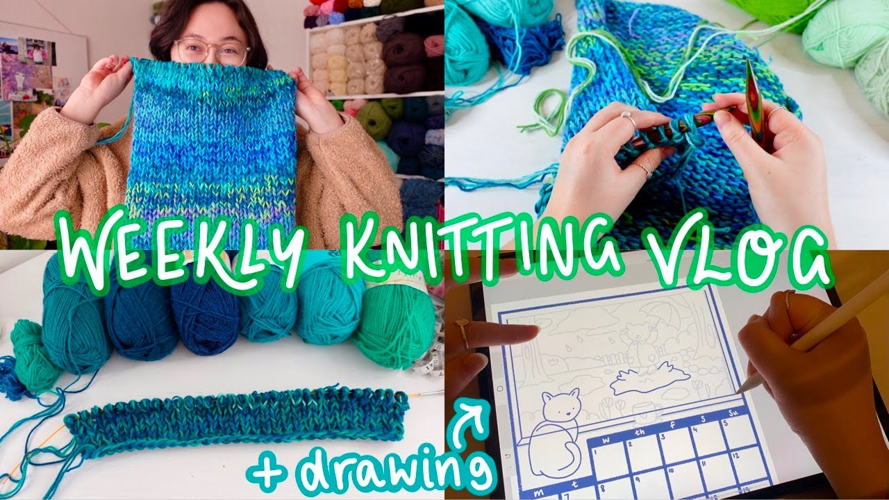 Starting a new blanket & drawing a calendar!