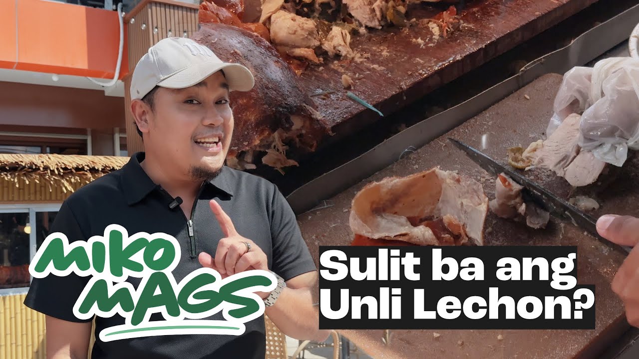 We Tried the New Prince Lechon House — Sulit ba ang Unli Lechon? | Miko Mags