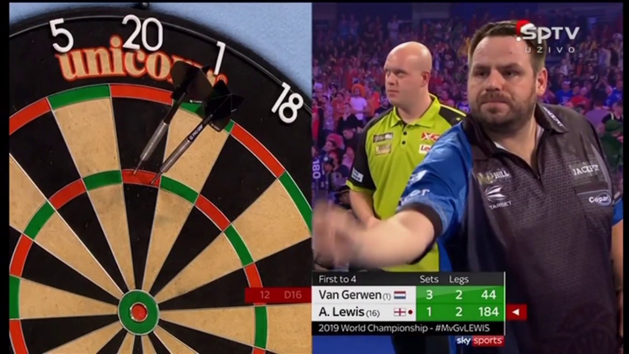 Svjetsko Prvenstvo Pikado 2019 | van Gerwen vs A.Lewis