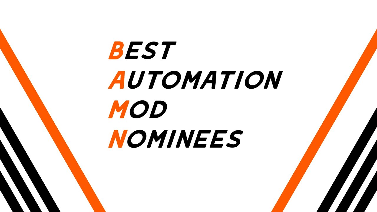 Best Automation Award / Selected Mods / BeamNG Modding Awards 2021