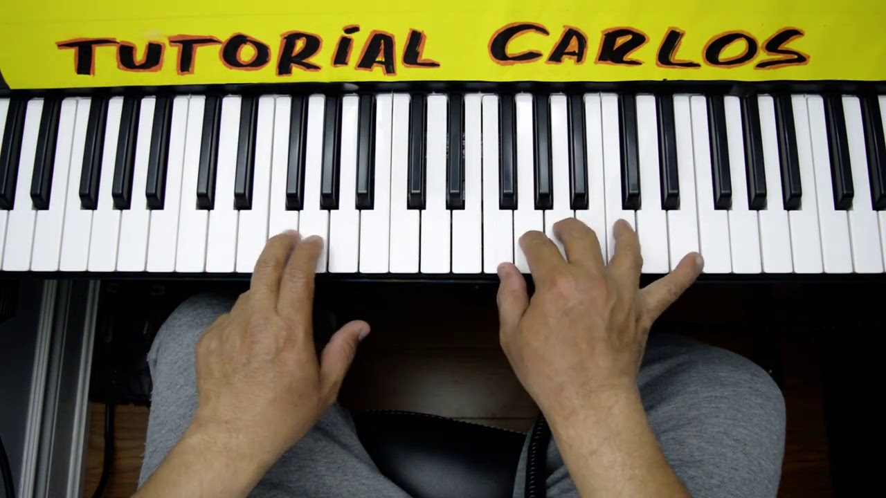 Si Tu Presencia Con Migo No Va. Oasis Ministry  Piano Tutorial Carlos