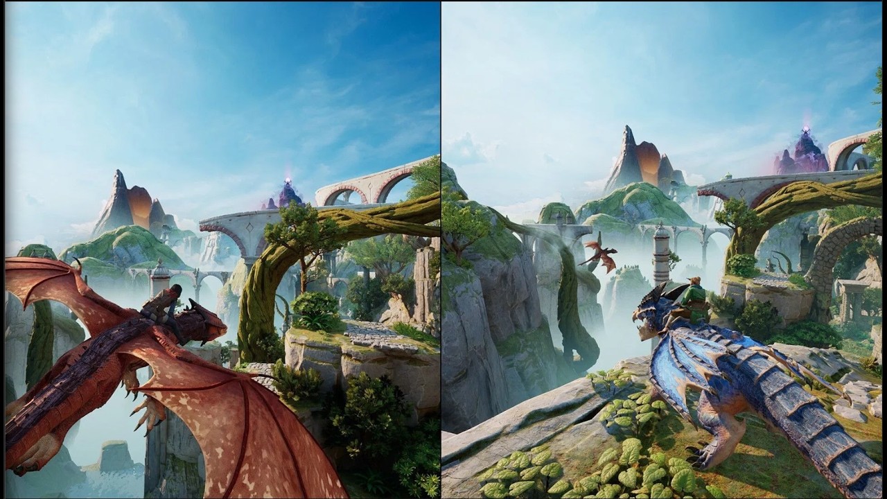 SPLIT FICTION 4K GAMEPLAY WALKTHROUGH RISE OF DRAGON REALM [ NVIDIA GEFORCE RTX-5080 MAX GRAPHICS ]