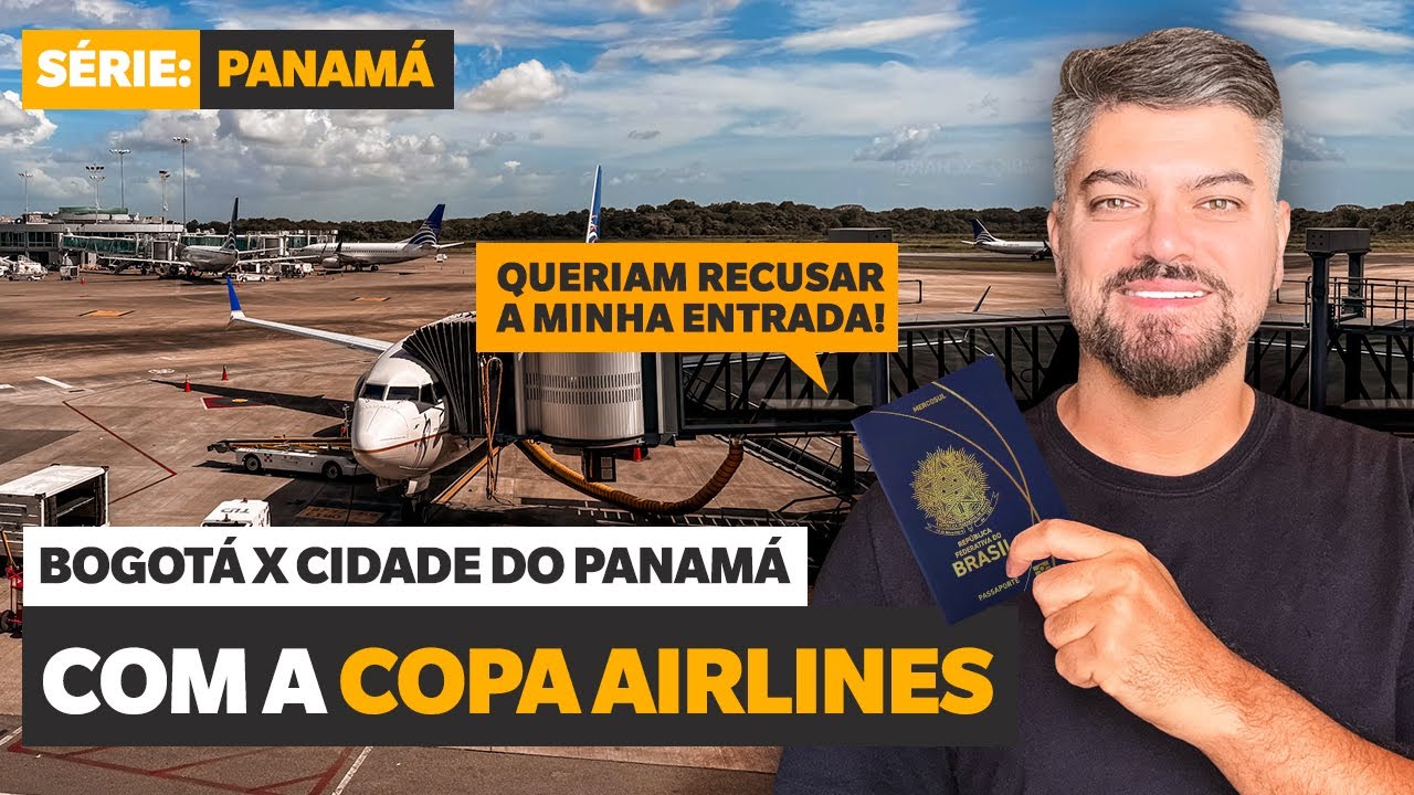 VAMOS PARA O PANAMÁ! Como é voar com a Copa Airlines para a Cidade do Panamá