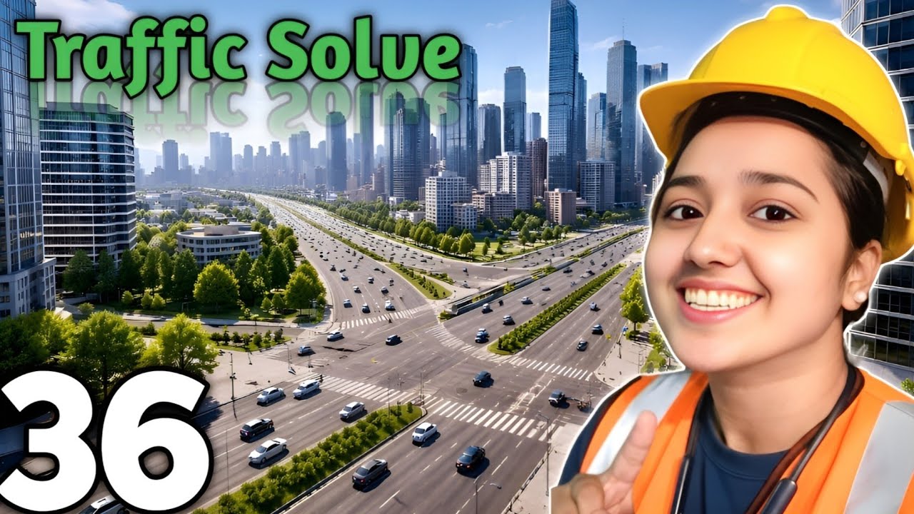 City Ka Traffic Solve 🔥 New Highway + Multiple Routes | Cities: Skylines II Episode 36