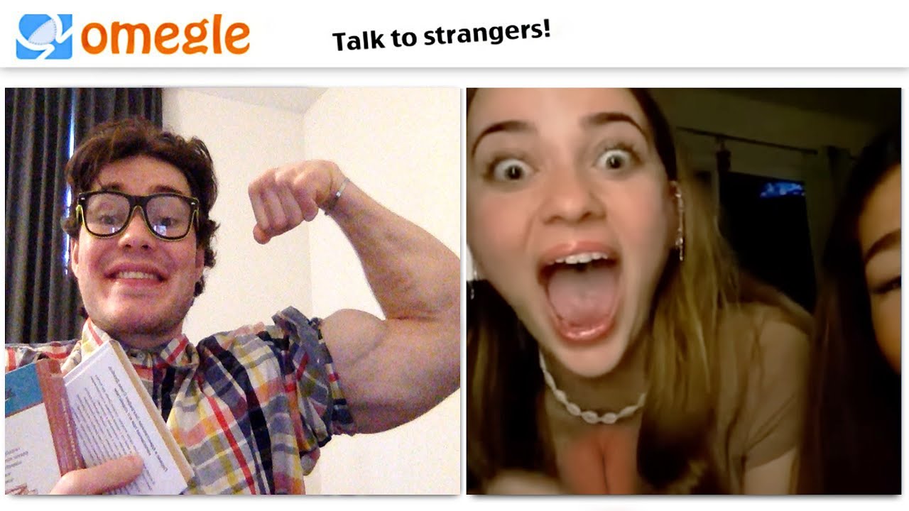 Они НЕ ОЖИДАЛИ преображения | Бодибилдер притворяется ботанином в Omegle | Розыгрыш