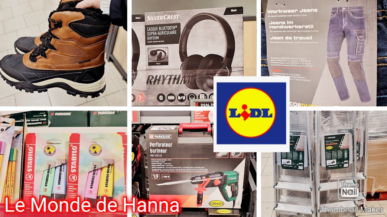LIDL FRANCE 12-01 ARRIVAGE NOUVEAUTÉS 