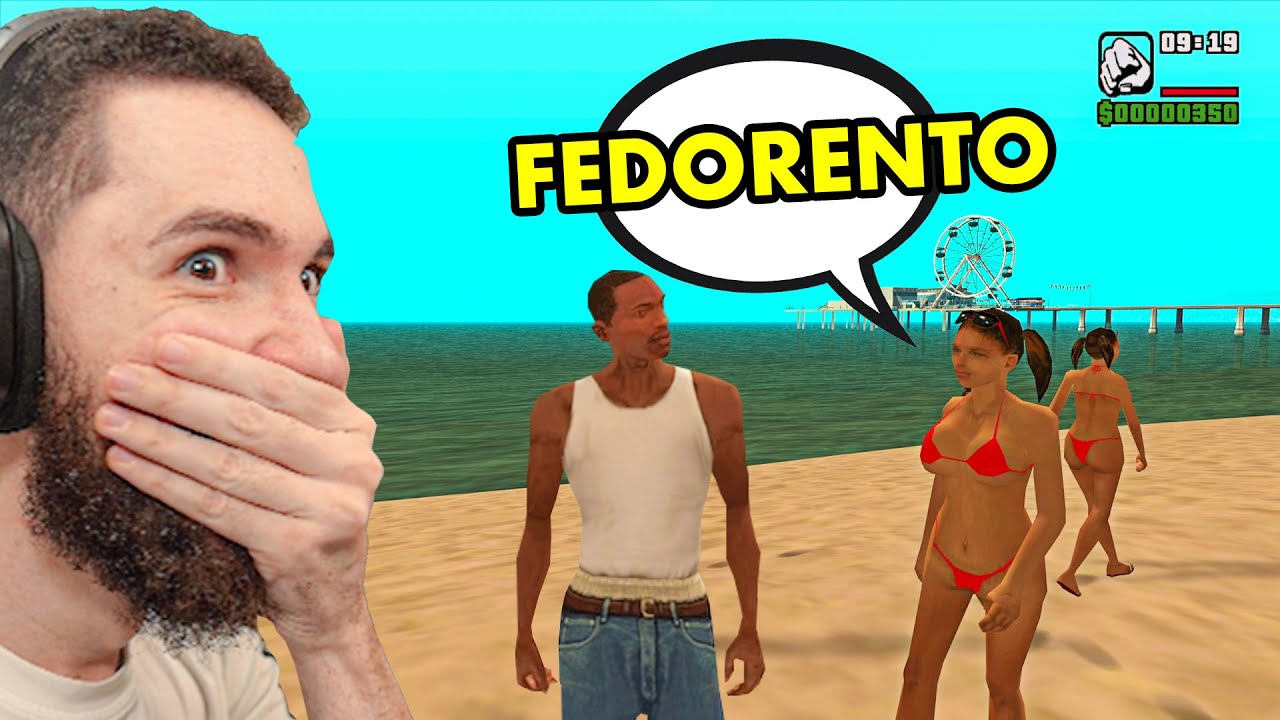 O QUE OS NPCS FALAM PRO CJ? O INACREDITÁVEL GTA DUBLADO (Chocante)