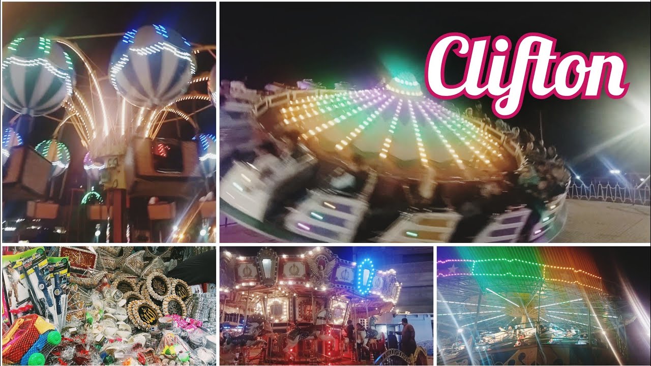 Karachi Clifton park ll Clifton playland dangerous Ride enjoy ll family park Clifton Karachi