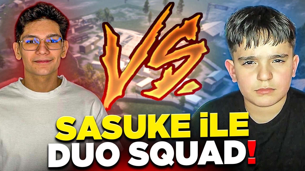 SASUKE İLE TDM DUO SQUAD OLDUK! İÇLERİNDEN GEÇTİK! PUBG Mobile