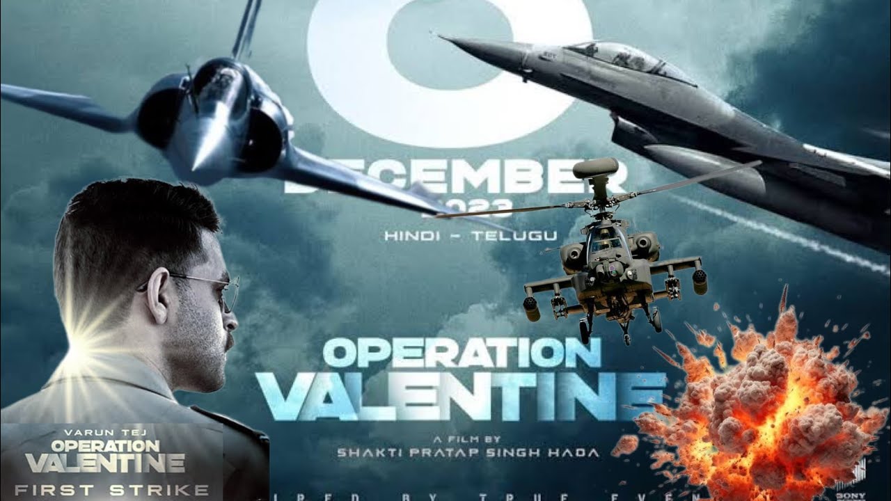 Operation Valentine teaser review | First Strike | Varun tej | Manushi Chhillar | #netflix