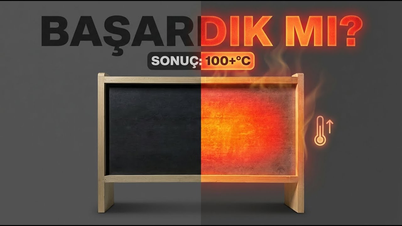 Isı Boyası ile konvektör ısıtıcı yapımı (Deneysel)