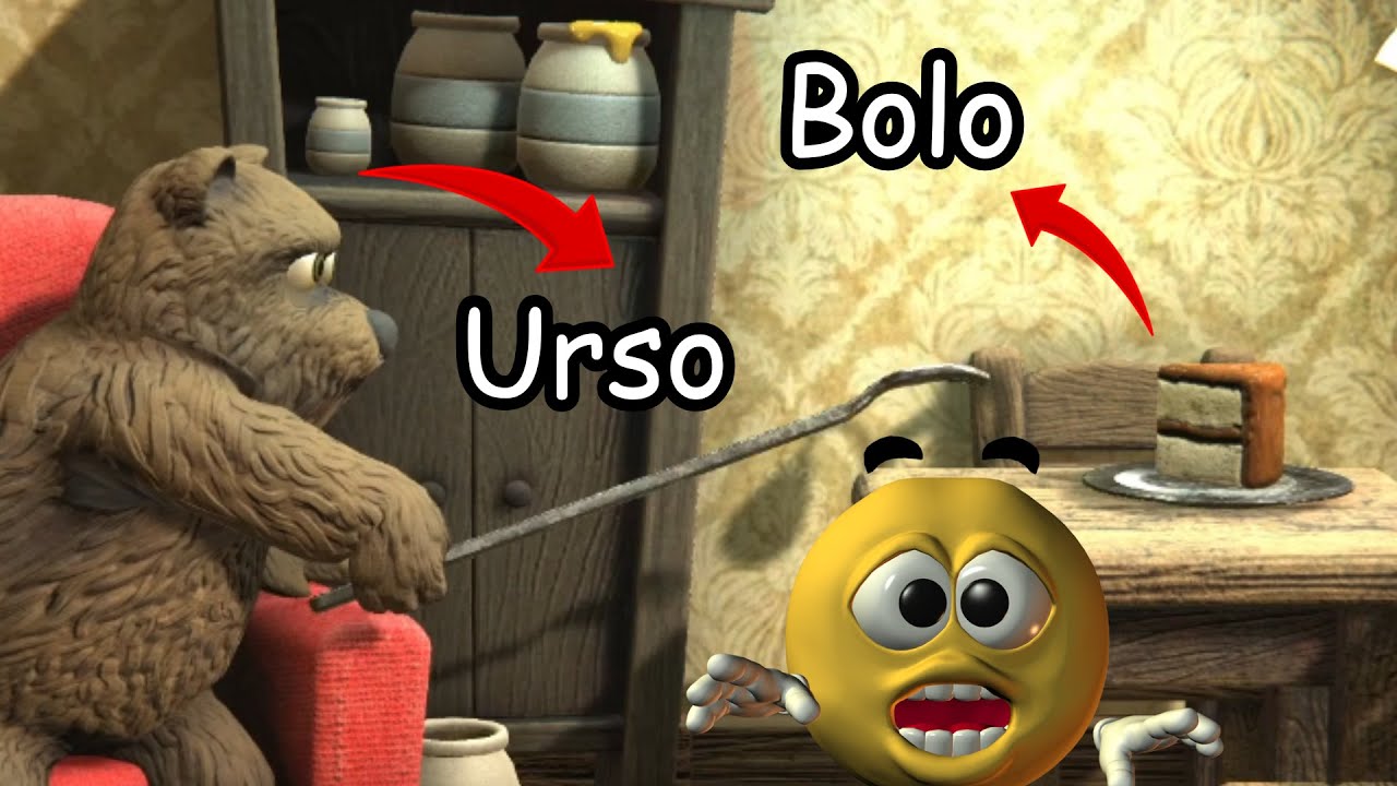 jogo do urso preguiçoso que quer comer bolo