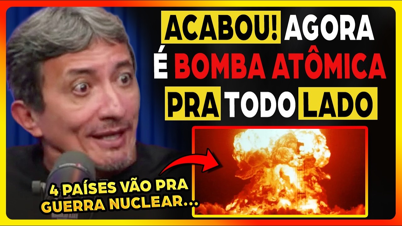 COMANF: BOMBA ATÔMICA será a NOVA REGRA no MUNDO daqui pra FRENTE? | Fala Glauber