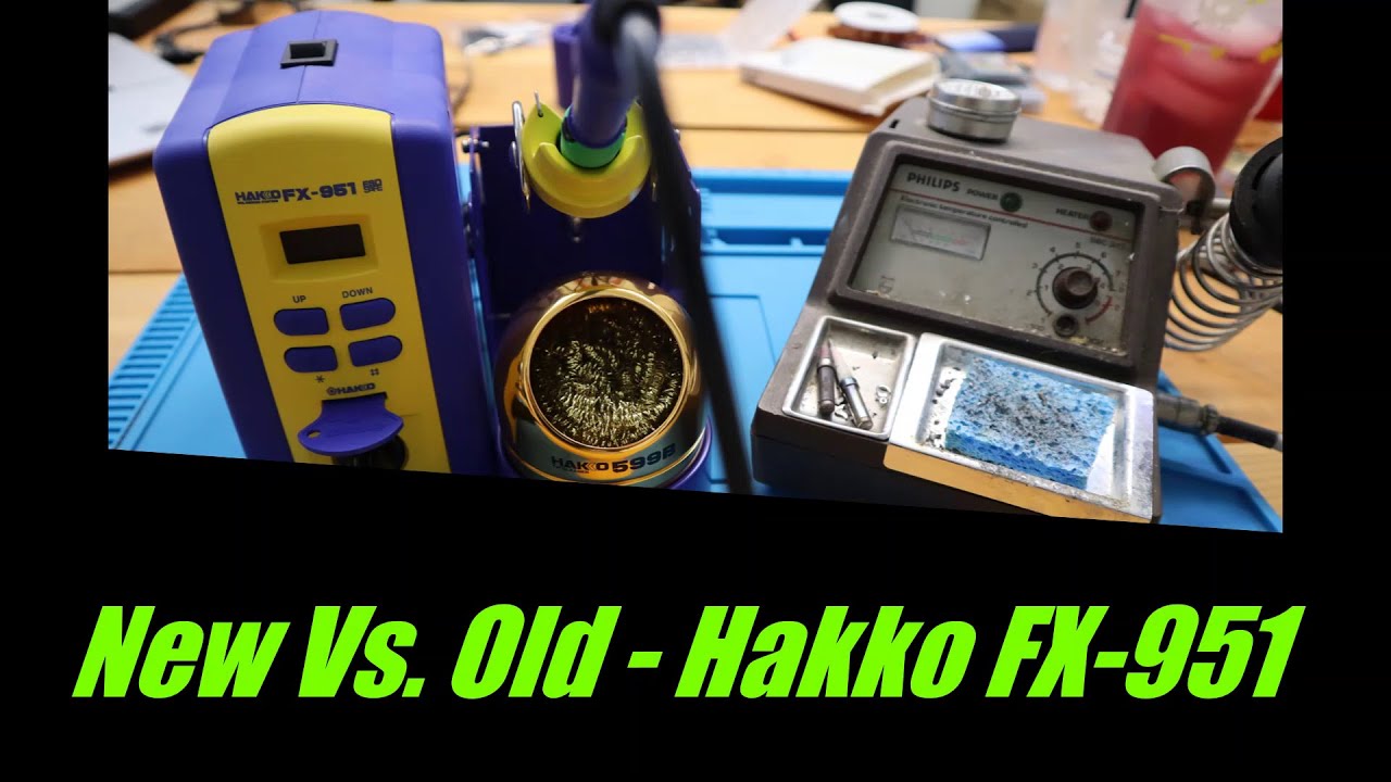 Hakko FX 951 Soldering Station. First Look and impressions. (review)