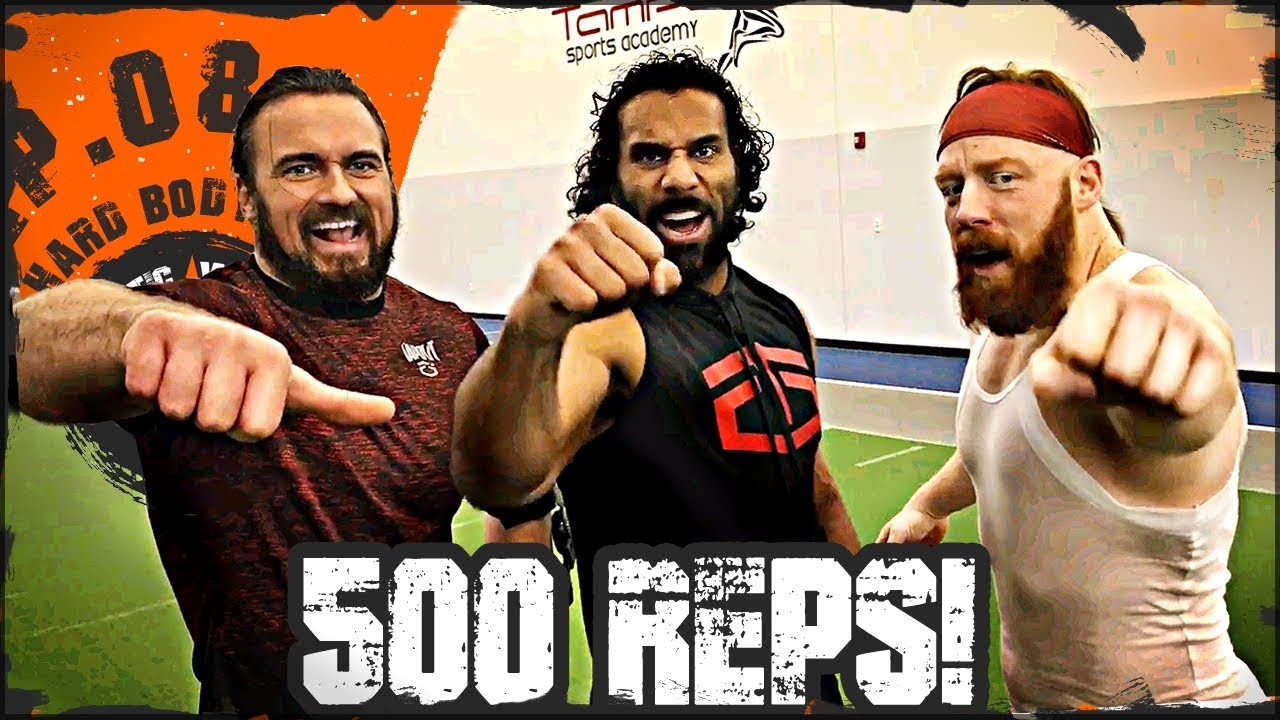 Jinder Mahal & Drew McIntyre | Ep.08 500 Rep Workout