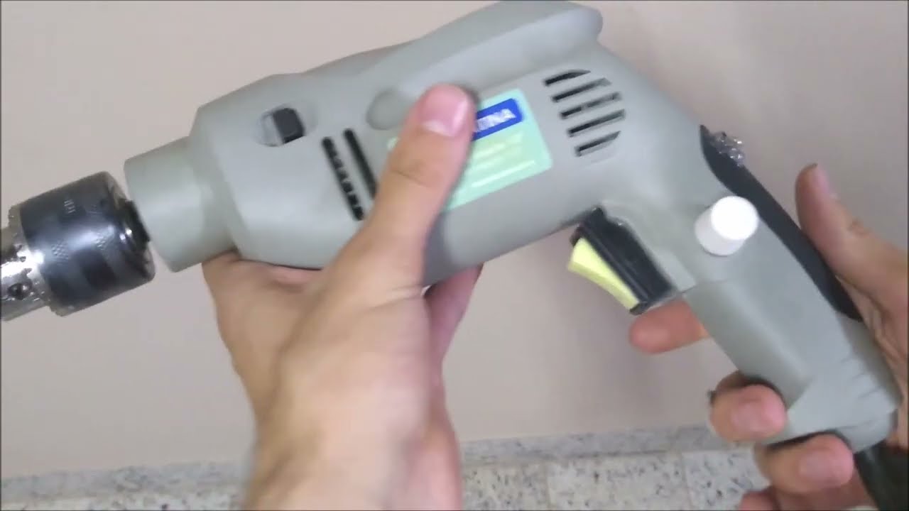 Como instalar chave de reversão em uma furadeira (tramontina 500w)