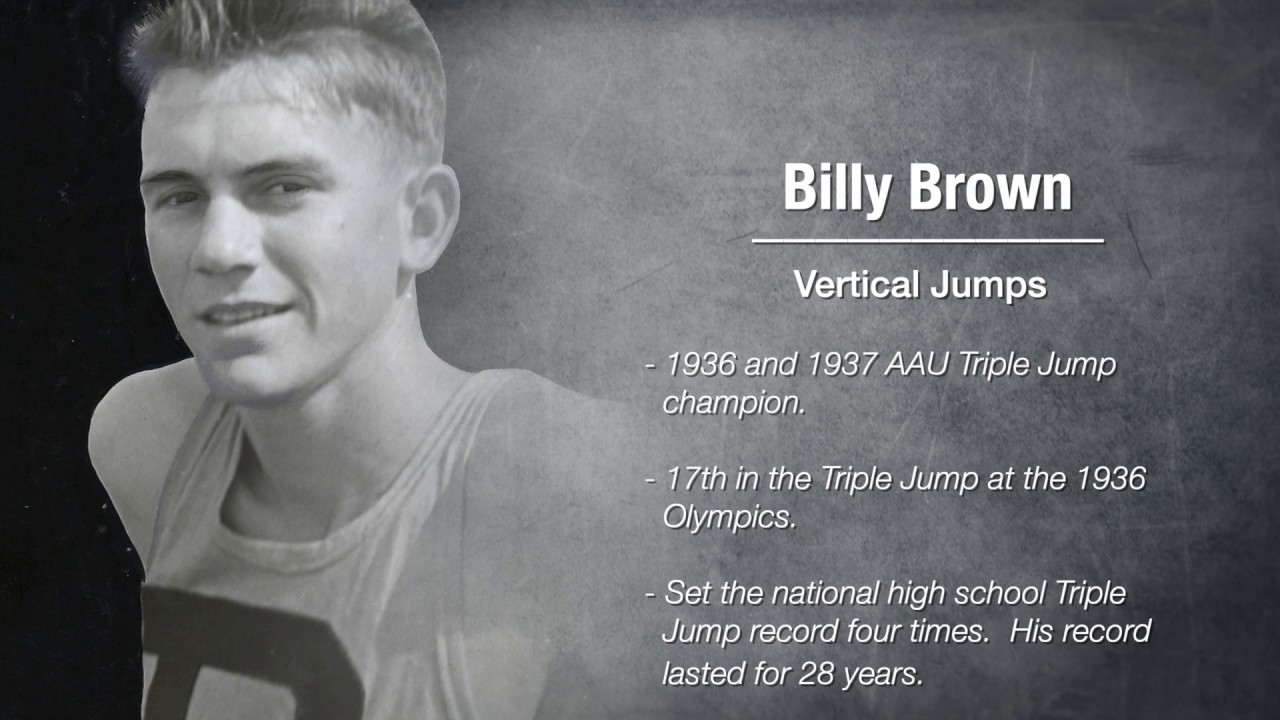 Billy Brown, National High School Track and Field Hall of Fame Class of 2019, Intro Video