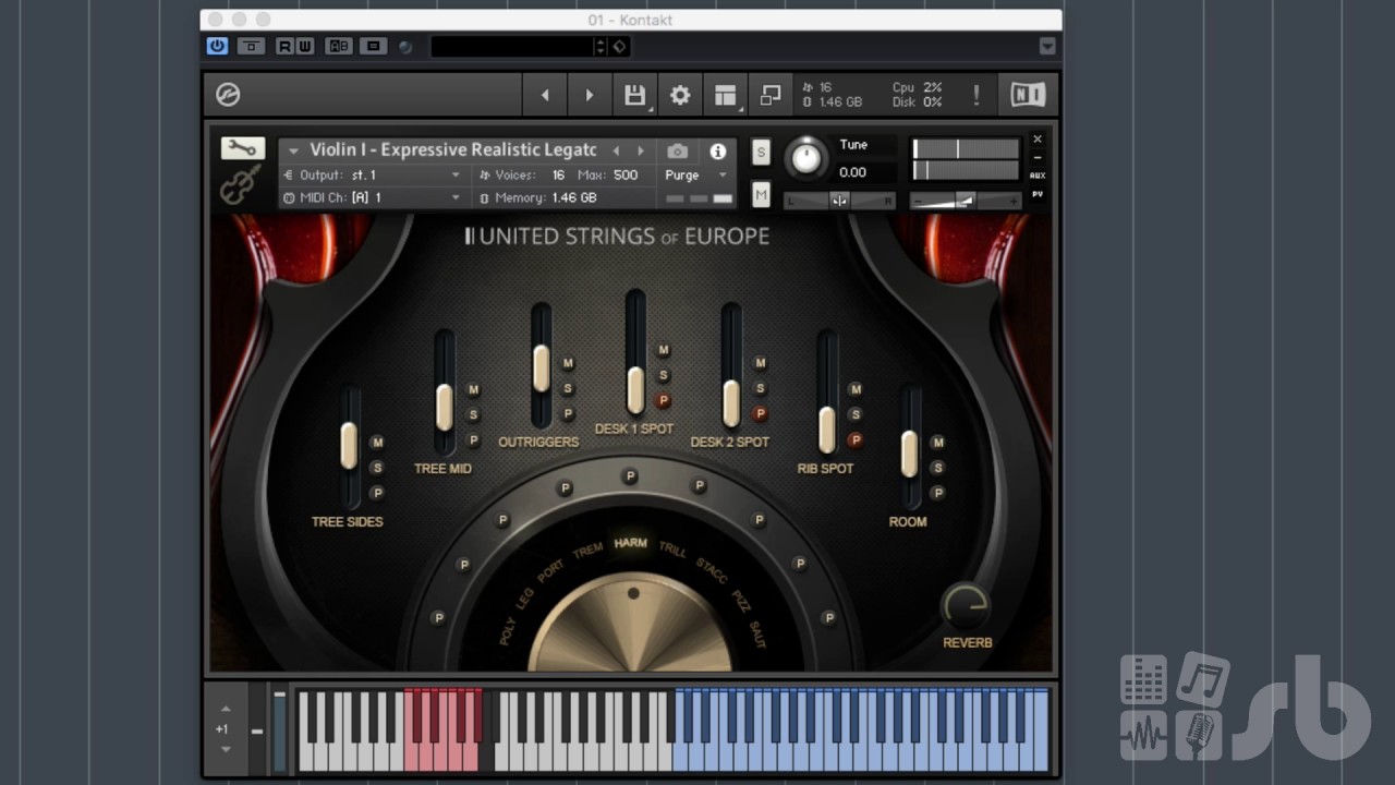 Auddict - United Strings of Europe (USE) - Violins 1 keyswitch error