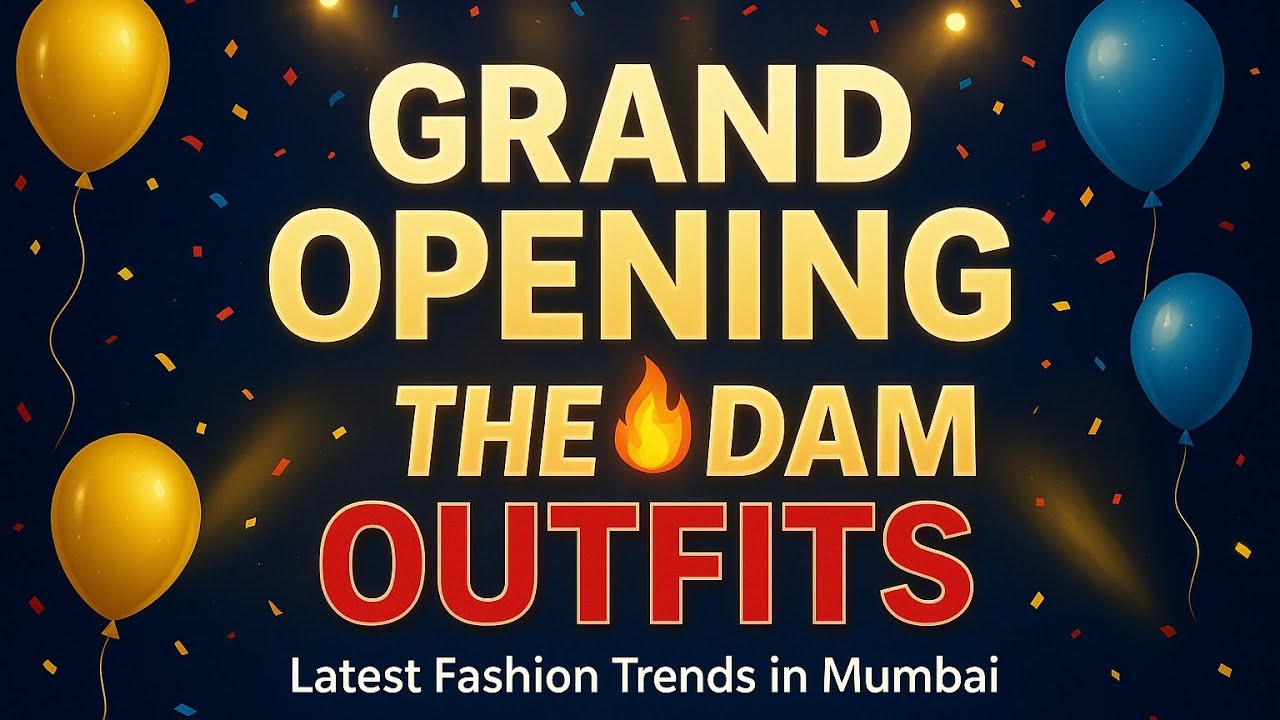 The DAM Outfits Opening | Latest Fashion Trends in Mumbai 👗👚👖|| vlogger KF