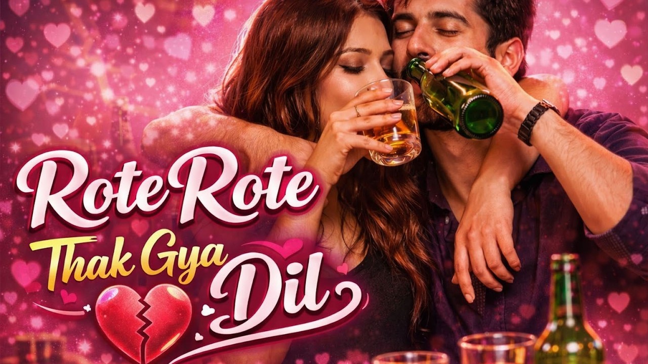 Rote Rote Thak Gya Dil 💔🥺🥀 | Rula Dene wala Gana | Heart Touching Sad Song | NiteshJiKeGaane newsong