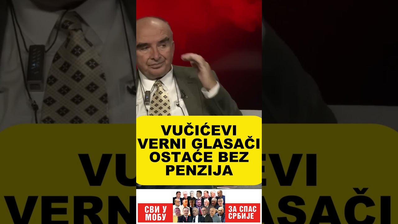 VUČIĆEVI VERNI GLASAČI OSTAĆE BEZ PENZIJA - Dragan Radović i Dejan Lučić