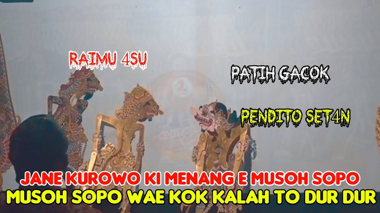 Durmogati ngamuk Sengkuni sambat!!!!