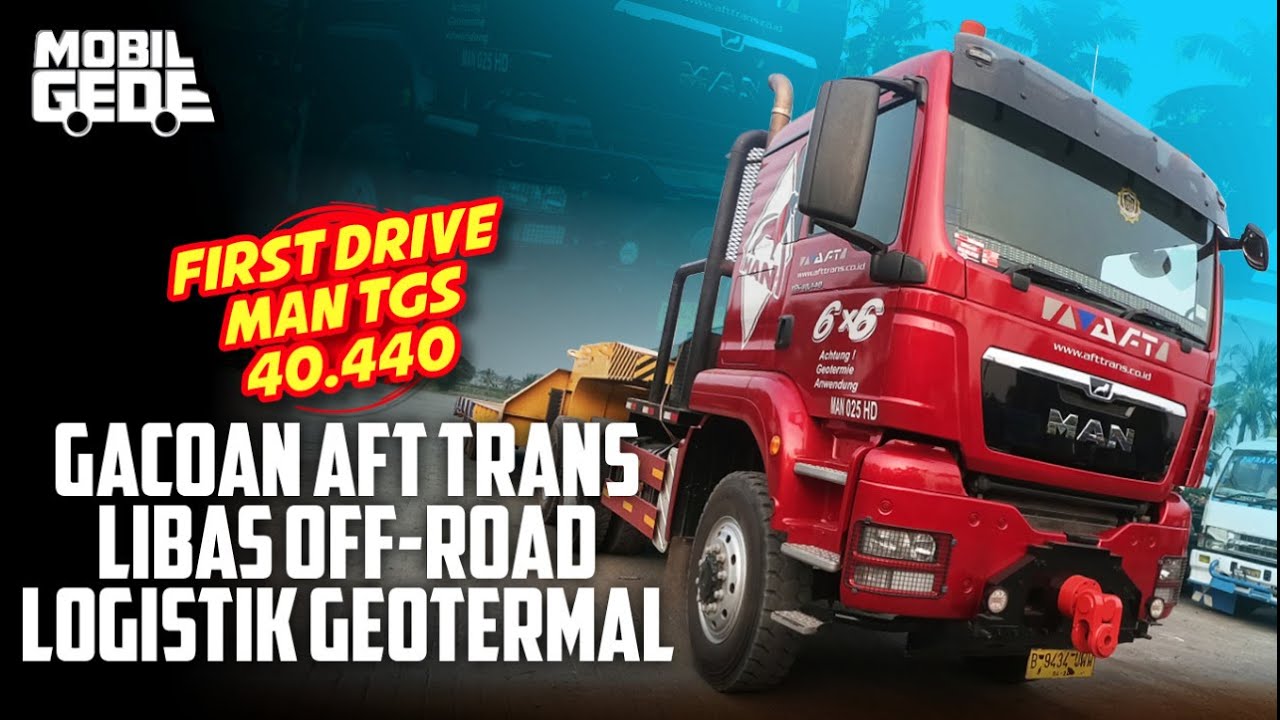 First Drive MAN TGS 40.440 6x6 | MobilGede