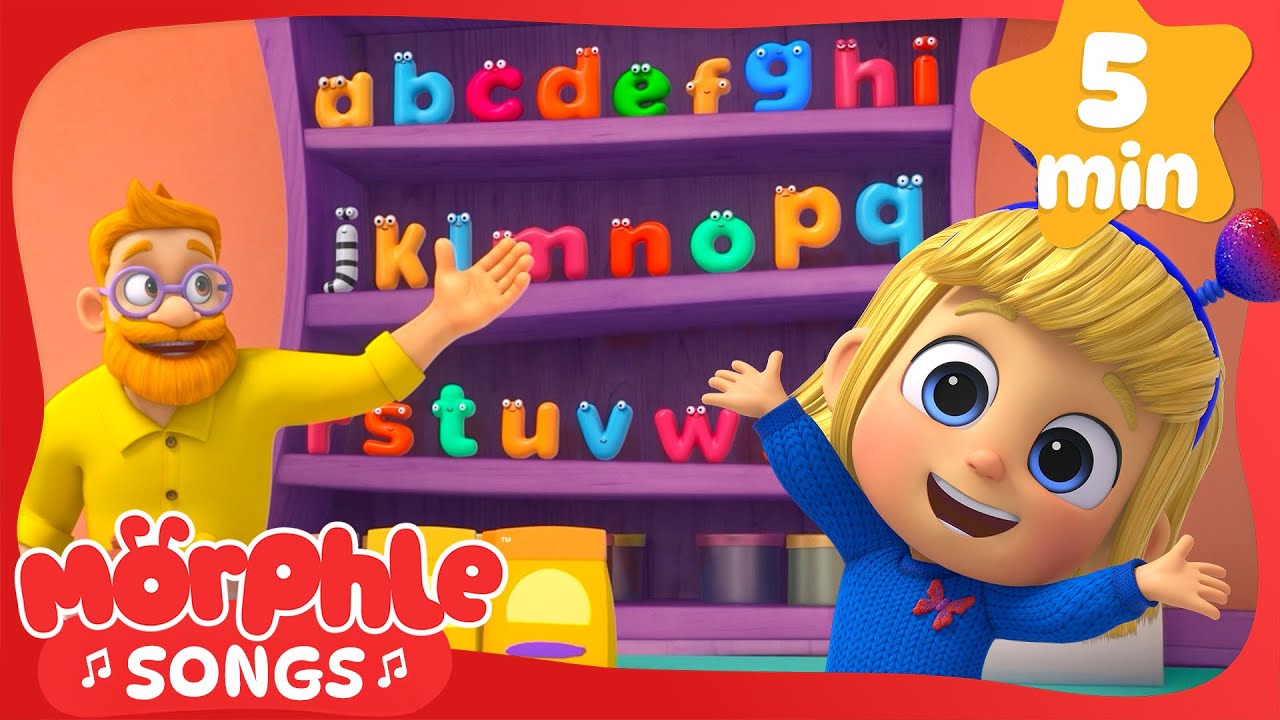 Sing Along the Magical Alphabets! 🎶| Morphle's Sing Along | Nursery Rhymes and Kids Songs