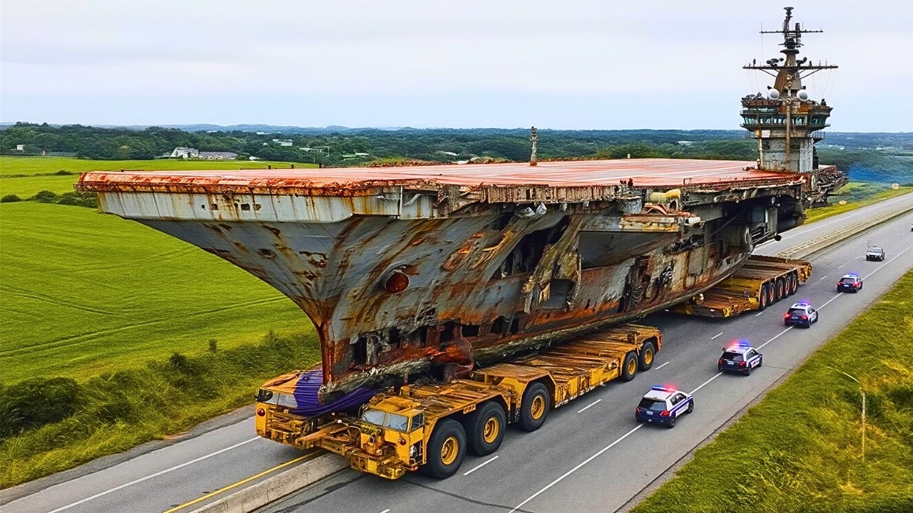 Restoring the USS Nimitz Aircraft Carrier Everyone Gave Up On