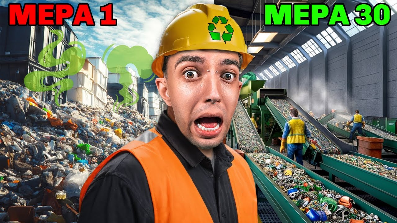 Έπαιξα ΑΝΑΚΥΚΛΩΣΗ SIMULATOR για 30 ΜΕΡΕΣ! ♻