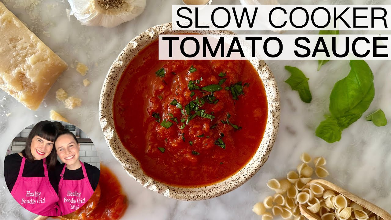 SLOW COOKER TOMATO SAUCE