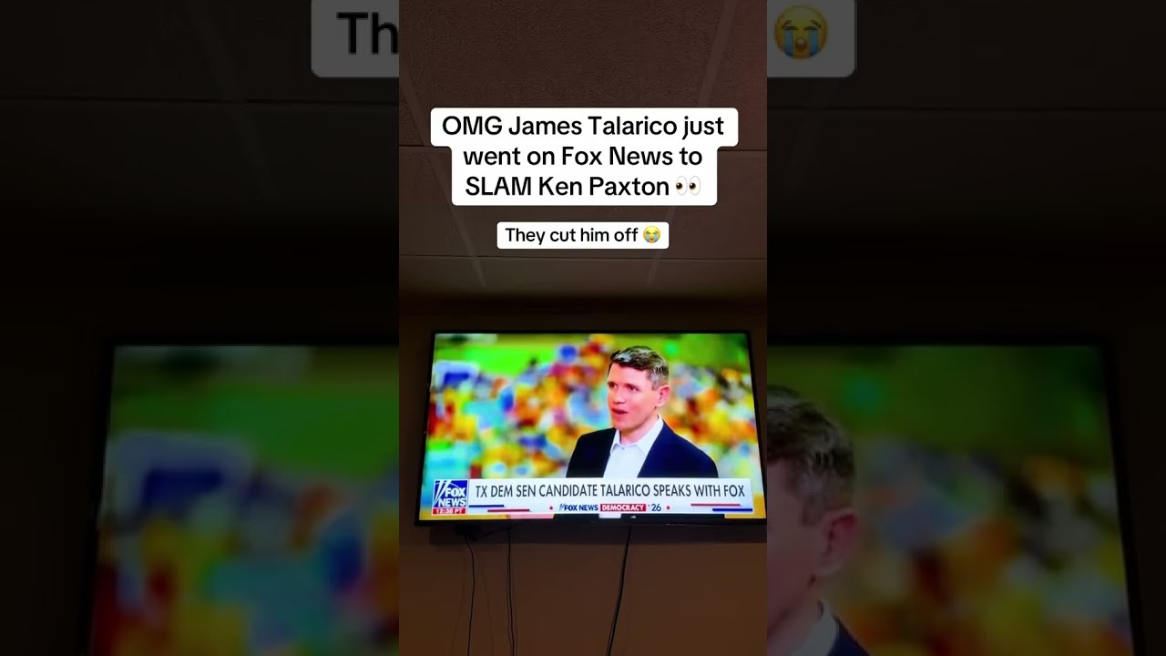 О Боже, Джеймс Таларико только что разнес Кена Пэкстона в эфире Fox News