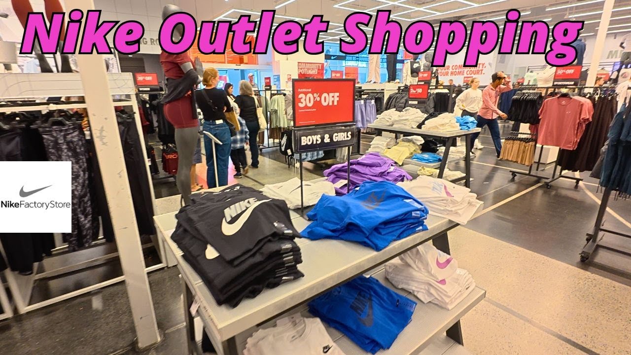 Nike Outlet Store Shopping  - Harbour Town Gold Coast Australia 🇦🇺 Bargain Deals
