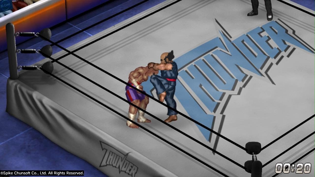 FIRE PRO WRESTLING WORLD: Sagat vs. Heihachi