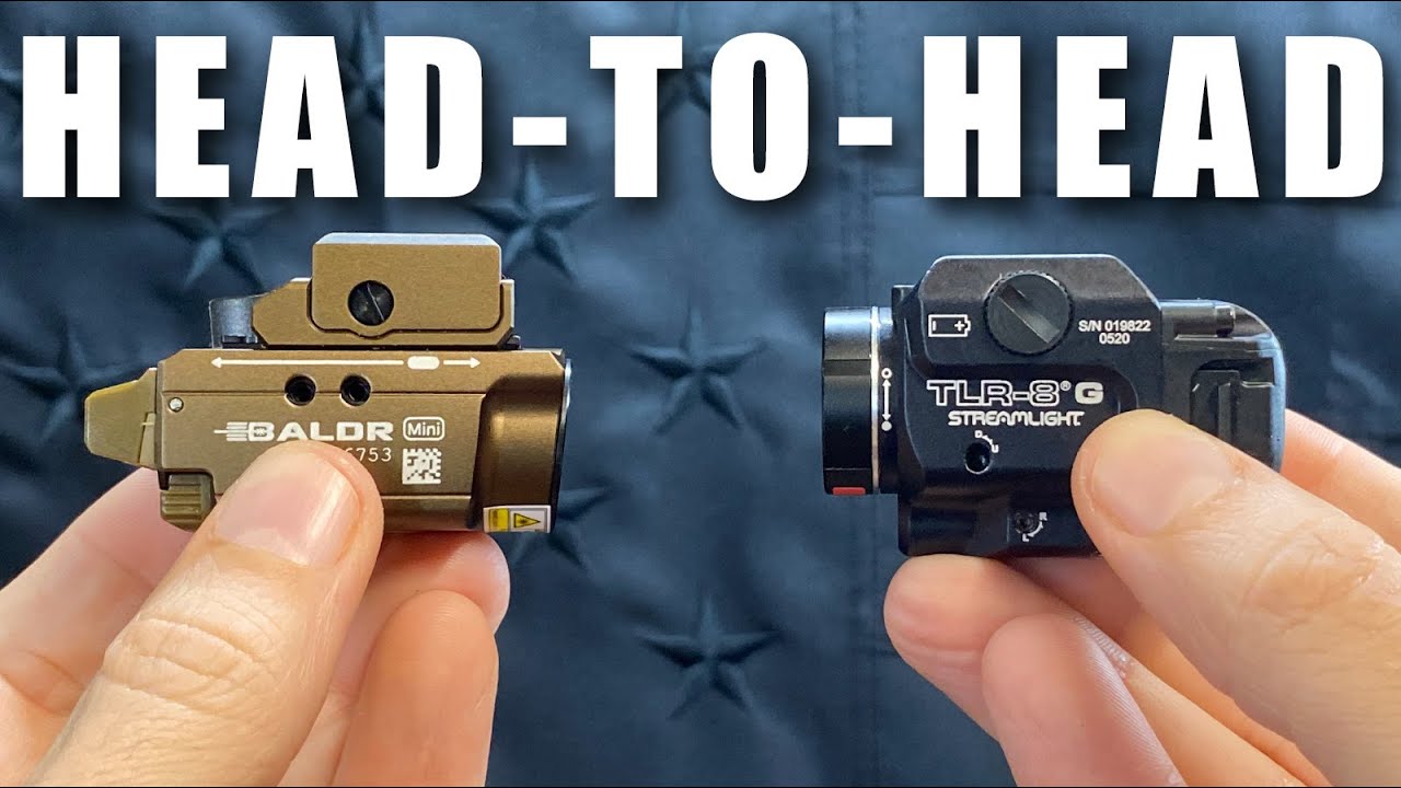 Olight Baldr Mini против Streamlight TLR-8G