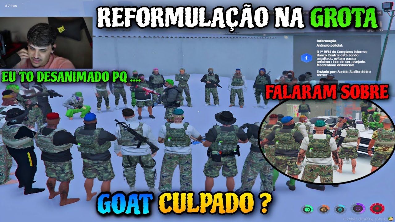 REAÇÃO DO LUAN COM O LUQUET4 TILTANDO COM A GROTA ! FALARAM SOBRE VEJA | GTA RP