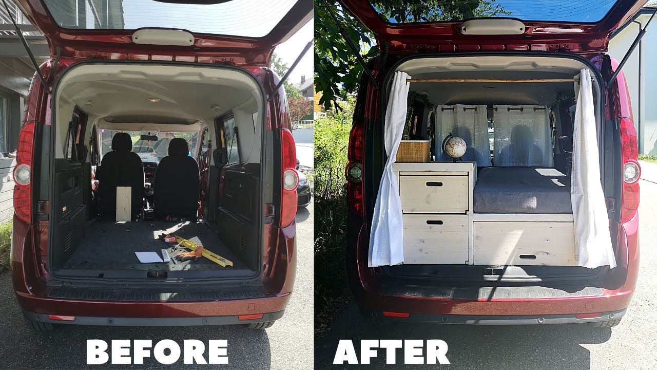 Transformer sa voiture en VAN ⎪ Fiat Doblo