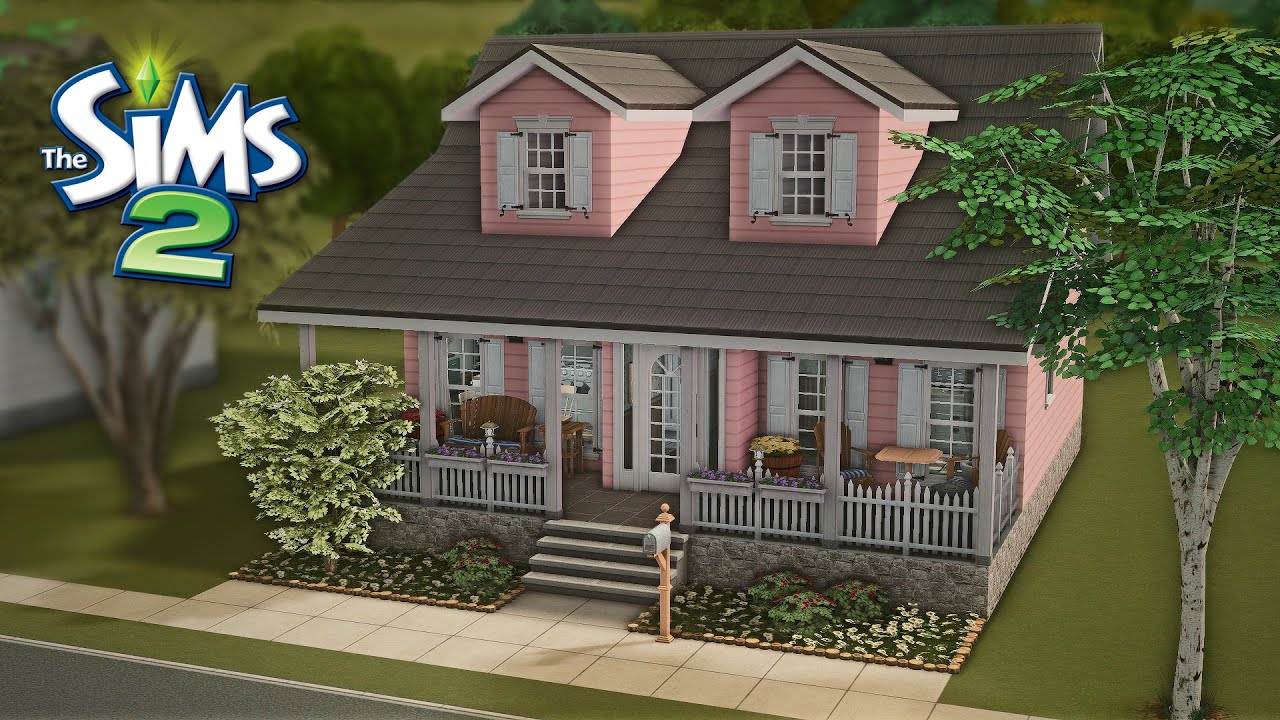 Simple House for a Couple | The Sims 2 Speed Build I No CC