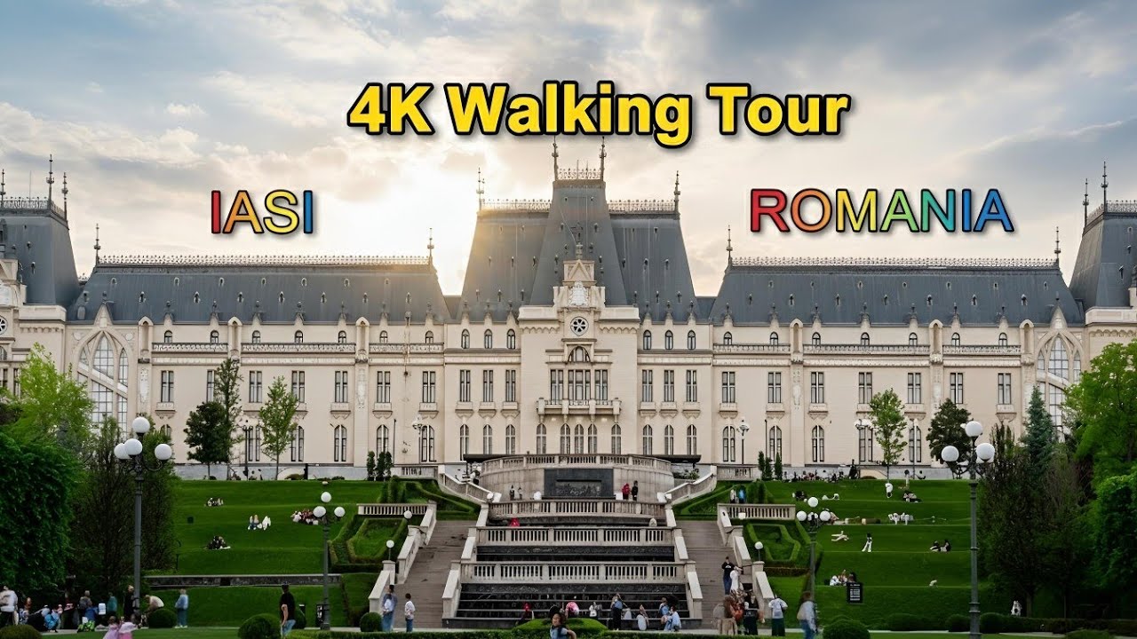 DISCOVER IASI 🇷🇴: A STUNNING 4K WALK THROUGH ROMANIA'S CULTURAL AND HISTORICAL CAPITAL 