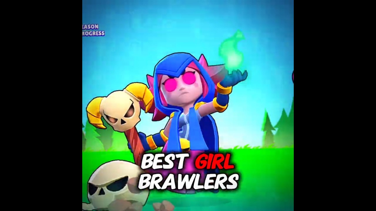 Best Girl Brawlers🔥 | #brawlstars