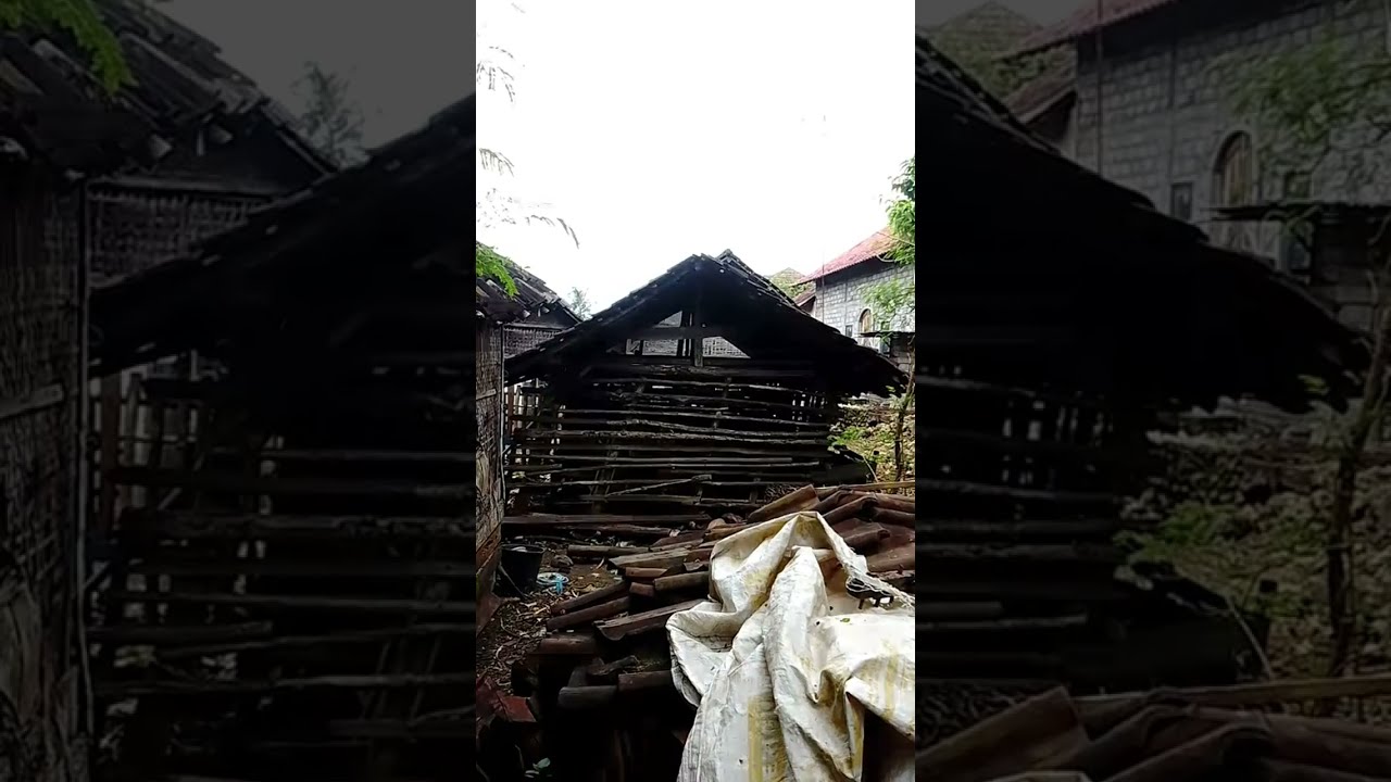 A TRADIDIONAL OLDSTYLE GOAT SHED