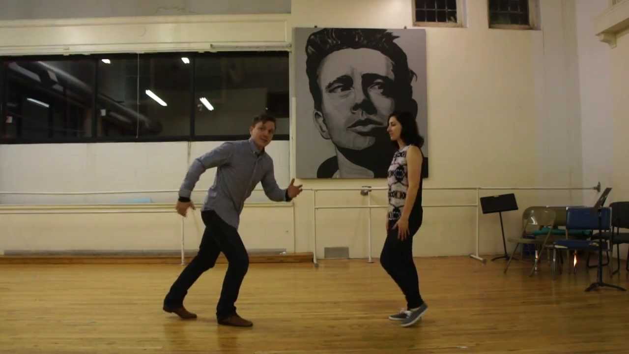 Tandem Charleston - footwork review, handhold, arm swing, posture