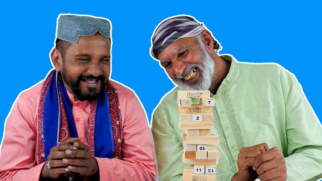 Tribal People Discovered JENGA For The First Time!
